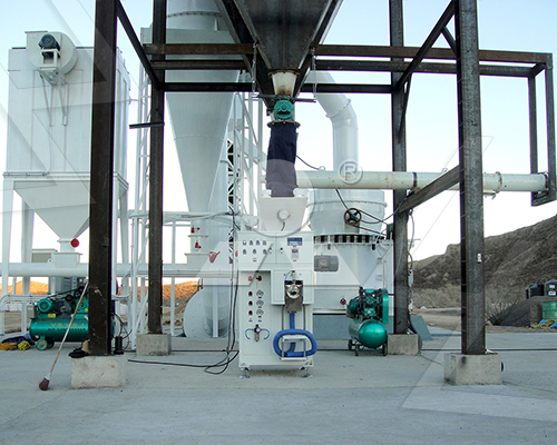 重鈣石灰石磨粉生產(chǎn)線